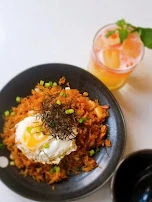 Kimchi Pork Belly Fried Rice