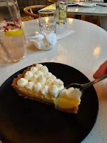 Yuzu Lime Pie with Walnut Graham Cracker Coconut Crust